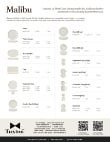 Malibu - Collection Specs