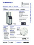 Manitowoc RFF0620W-161 Flake Ice Maker