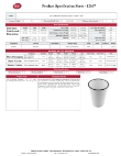 80812167 - spec sheet 80812167 - spec sheet