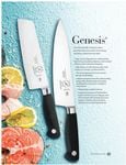 Mercer Culinary M21076 Genesis® 6 Forged Chef Knife with Short Bolster
