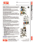 Metro MetroMax i Mobile Drying Racks Specsheet