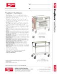 Metro PrepMate MultiStation Specsheet Metro PrepMate MultiStation Specsheet