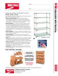 Metro SASE Shelving Units Metro SASE Shelving Units