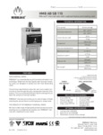 Mibrasa Charcoal Oven HMB AB SB 110 Spec Sheet Mibrasa Charcoal Oven HMB AB SB 110 Spec Sheet