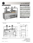 Mibrasa Parilla Complete Stand GMB 200 Spec Sheet Mibrasa Parilla Complete Stand GMB 200 Spec Sheet