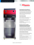 Vitamix Mix'N Machine (Advance) Specsheet 