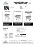 Mobile Sink Spec Sheet