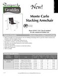 Grosfillex Monte Carlo Spec Sheet