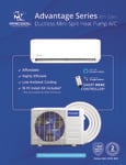 Ductless mini split spec sheet Ductless mini split spec sheet