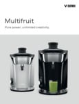 Zumex Multifruit Spec Sheet