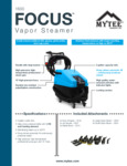 Mytee 1600 Focus Spec Sheet Mytee 1600 Focus Spec Sheet