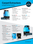 MYTEE LTD12-LX SPEEDSTER HEATED CORDED CARPET EXTRACTOR - 11 GALLON - 115V Spec Sheet MYTEE LTD12-LX SPEEDSTER HEATED CORDED CARPET EXTRACTOR - 11 GALLON - 115V Spec Sheet