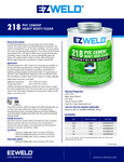 EZ218 Spec sheet EZ218 Spec sheet