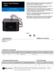 Bunn Nitron Gas Module 120V_Specsheet Bunn Nitron Gas Module 120V_Specsheet