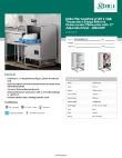 Noble Warewashing 495UH30EKIT8 Specsheet