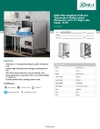 Noble Warewashing 495UL30KIT8 Specsheet