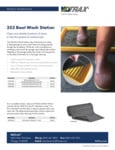 Notrax 353 Boot Wash Station Spec