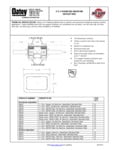Oatey 38203 Washing Machine Outlet Box Spec Sheet