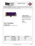 Oatey CPE Spec Sheet Shower Pan LIner