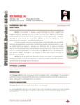Oatey Hercules Aid-Ox Spec Sheet Oatey Hercules Aid-Ox Spec Sheet