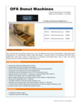 OFS Donut Machines leaflet only CE OFS Donut Machines leaflet only CE
