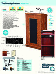Oklahoma Sound Specsheet Prestige Lectern Oklahoma Sound Specsheet Prestige Lectern