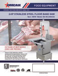 Omcan 45978 Band Saw