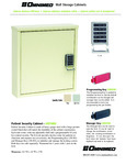 Omnimed 291600 Wall Storage Spec Sheet