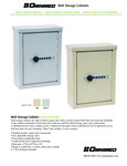 Omnimed 291609COMBO Wall Storage Spec Sheet