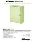 Omnimed 291611 Wall Storage Spec Sheet Omnimed 291611 Wall Storage Spec Sheet