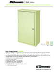 Omnimed 291621 Wall Storage Spec Sheet Omnimed 291621 Wall Storage Spec Sheet