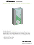 Omnimed 305310 Glov Box Single Aluminum Spec Sheet Omnimed 305310 Glov Box Single Aluminum Spec Sheet
