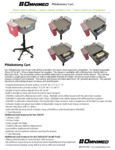 Omnimed 350340 Phlebotomy Cart Spec Sheet Omnimed 350340 Phlebotomy Cart Spec Sheet