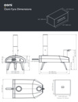 Ooni Fyra 12 Dimensions Ooni Fyra 12 Dimensions
