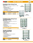 Little Giant_Order Picking Truck_Spec Sheet Little Giant_Order Picking Truck_Spec Sheet