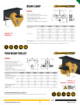 OZ Beam Clamp Specsheet OZ Beam Clamp Specsheet