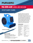 Ecor Pro PA-200-AM Spec Sheet