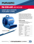 Ecor Pro PA-330-AM Spec Sheet Ecor Pro PA-330-AM Spec Sheet