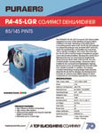 Ecor Pro PA-45-LGR Spec Sheet