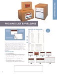 Packing List Envelopes Sell Sheet Packing List Envelopes Sell Sheet