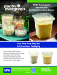 PACTIV RECYCLED PET DELI CONTAINERS/LIDS