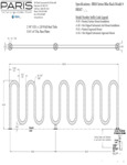 Paris Furnishings BRM7 Bike Mount Spec Sheet