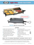 Light-Duty Light-Duty Countertop Griddle Light-Duty Light-Duty Countertop Griddle