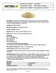Pearl Barley Specsheet Pearl Barley Specsheet