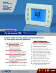 PECO Control Solutions Performance PRO T8532-001 Spec Sheet PECO Control Solutions Performance PRO T8532-001 Spec Sheet
