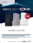 PestWest Sunburst QBL-LED Specification Sheet USA PestWest Sunburst QBL-LED Specification Sheet USA