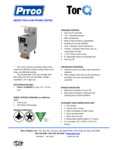 Pitco PTG14 GAS SPEC SHEET Pitco PTG14 GAS SPEC SHEET