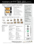 PizzaMaster 450 Series Specsheet
