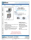 PM91-PM91G2017 Spec Sheet PM91-PM91G2017 Spec Sheet