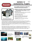Pacer Pumps G Series Pumps